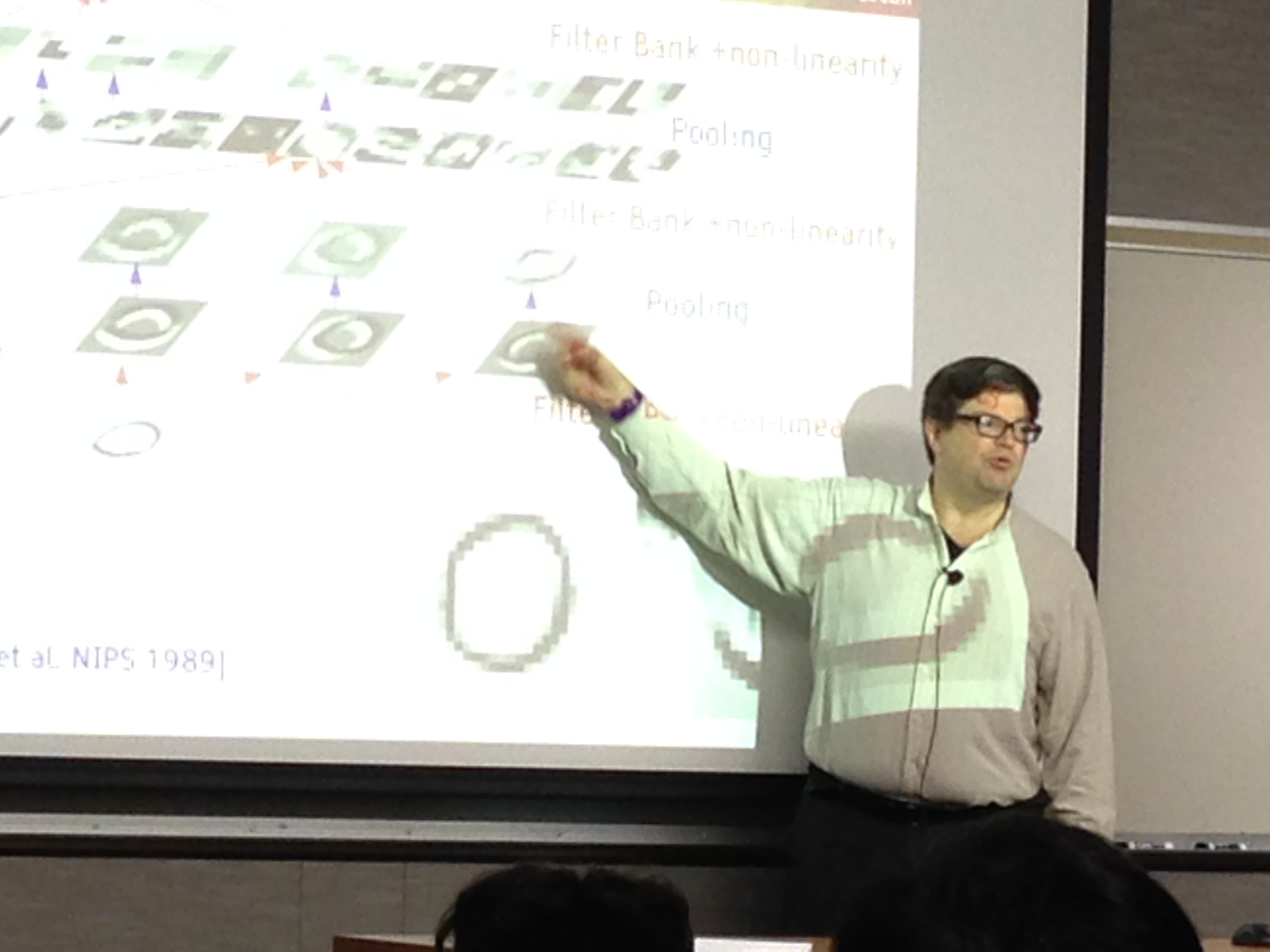 Yann LeCun at the University of Minnesota, 2014